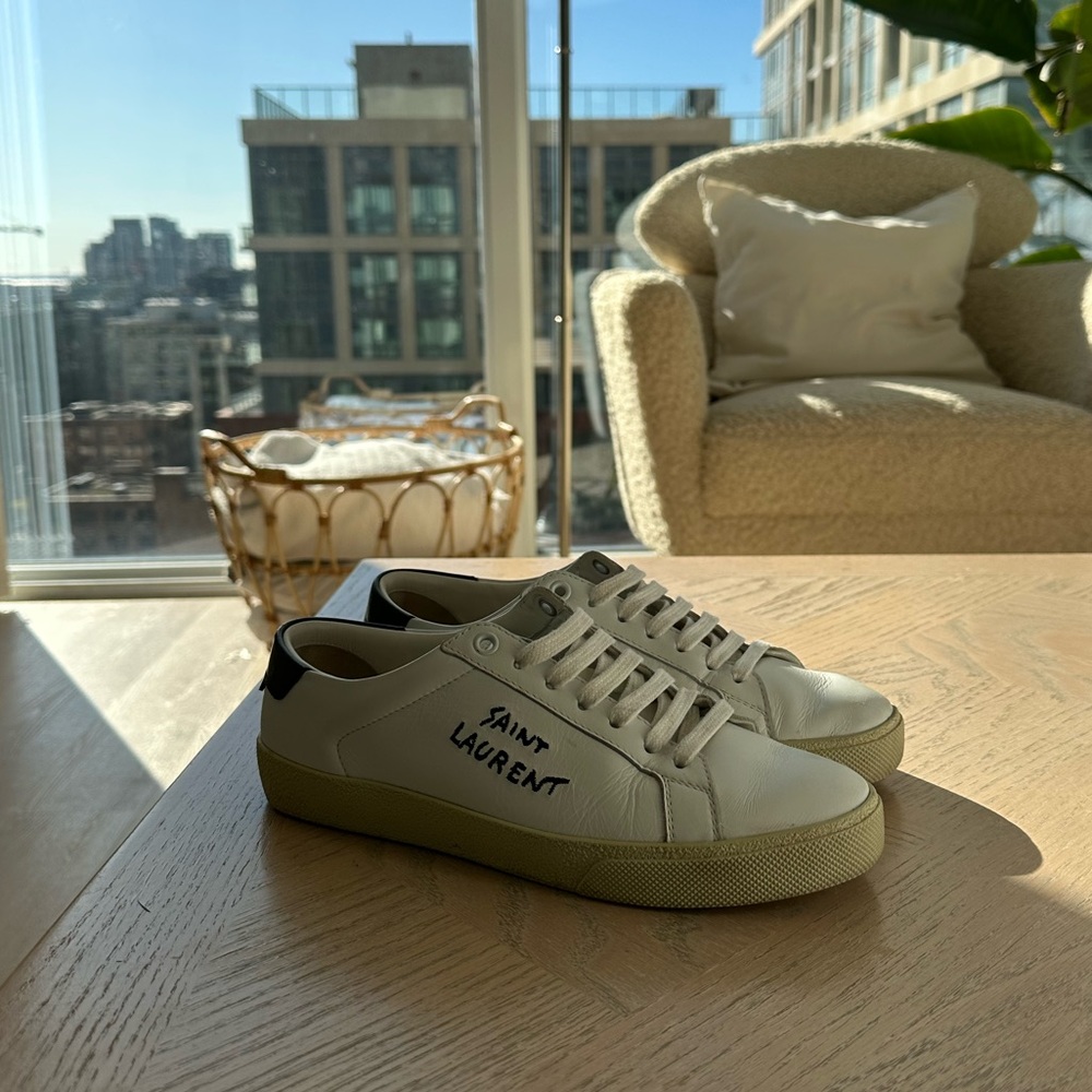 YSL court shoes